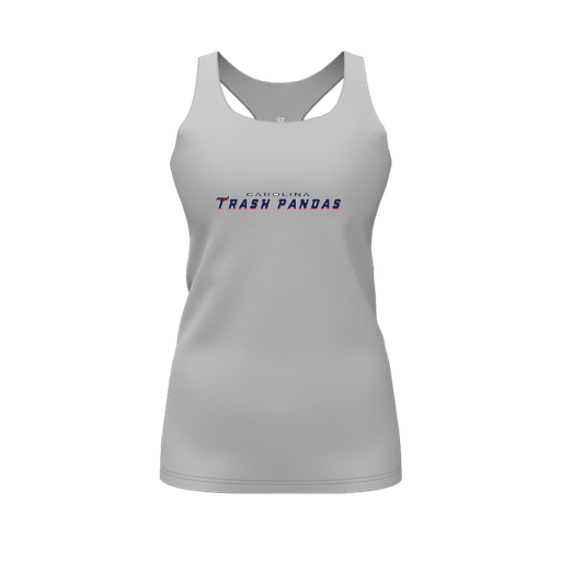 [FT0TRBGY-FYS-LOGO2] Decker Racerback Tank Top (Female Youth S, Gray, Logo 2)