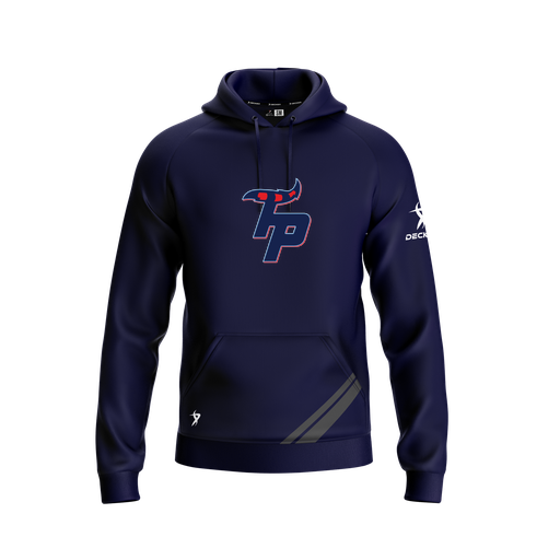 [FOLHSMNV-YXS-LOGO3] Decker Summit Hoodie (Youth XS, Navy, Logo 3)