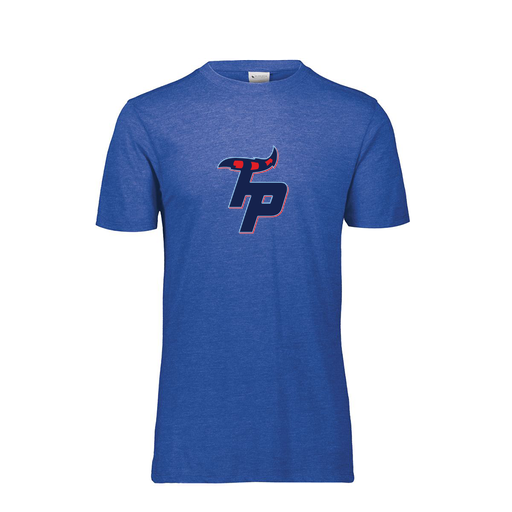 [FTSCUBNV-AS-LOGO3] Decker Men's Tri-Blend T-Shirt - Short Sleeve (Adult S, Navy, Logo 3)