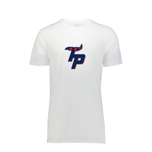 [3066.005.S-LOGO3] Youth Ultra-blend T-Shirt (Youth S, White, Logo 3)