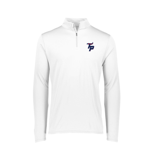 [FTLQFLWH-FAXS-LOGO3] Decker Women's Flex-Lite 1/4 Zip Shirt (Female Adult XS, White, Logo 3)