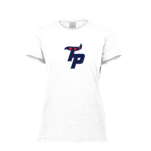 [FTSCUBWH-FAXS-LOGO3] Decker Women's Tri-Blend T-Shirt - Short Sleeve (Female Adult XS, White, Logo 3)