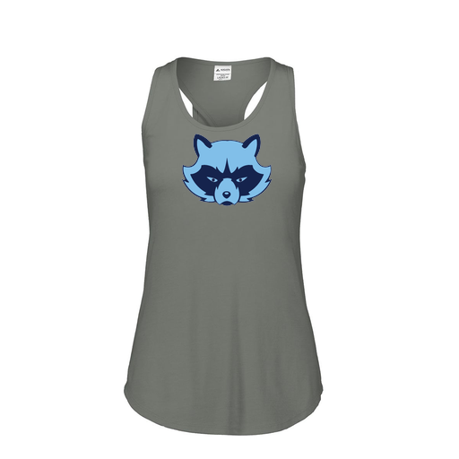 [3078.013.S-LOGO1] Ladies Tri Blend Tank Top (Female Adult S, Gray, Logo 1)