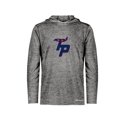 [FOLHCGBK-AS-LOGO3] Decker Men's Charge Hoodie (Adult S, Black, Logo 3)