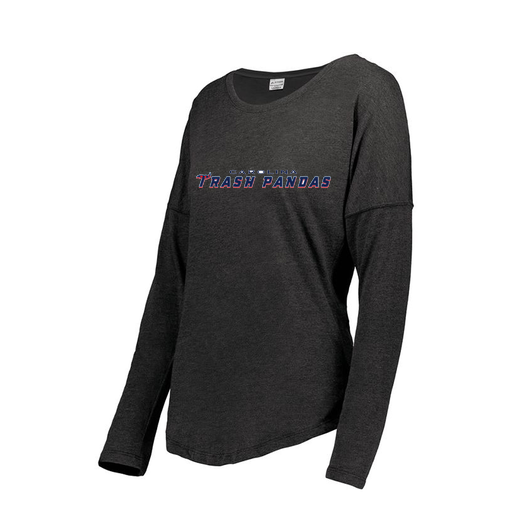 [FTLCUBBK-FAS-LOGO2] Decker Women's Tri-Blend T-Shirt - Long Sleeve (Female Adult S, Black, Logo 2)
