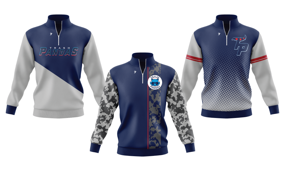 Trash Pandas NC - Coach 1/4 Zip Package