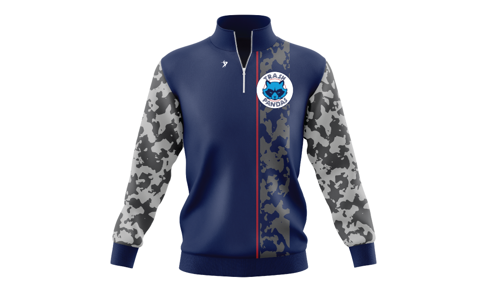Trash Pandas NC - Coach 1/4 Zip (Urban Camo)